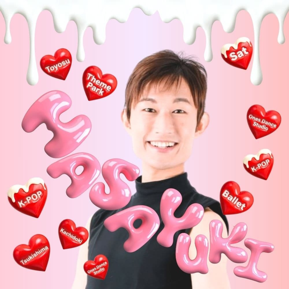 ツアーダンサー経験を持つSeiya先生の勝どき・晴海K-POP専門スタジオでのアーティスト写真。中央区勝どき駅徒歩30秒、晴海トリトン近くのスタジオで、K-POP特有の視線づかいやフォーメーションを論理的に解説。プロの現場で培った本物の技術を初心者にも分かりやすく論理的にレクチャーする姿